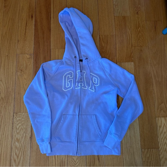 GAP Tops - Lavender Gap zip up hoodie